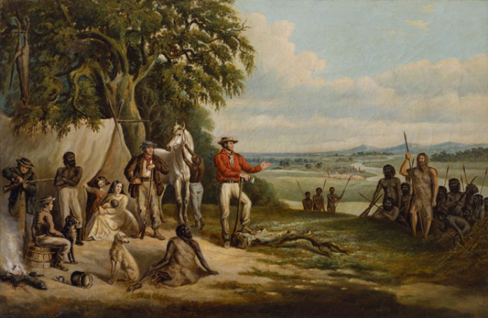 The first settlers discover Buckley